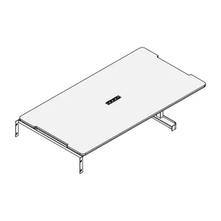 Conference Table - Single Wall Mounted