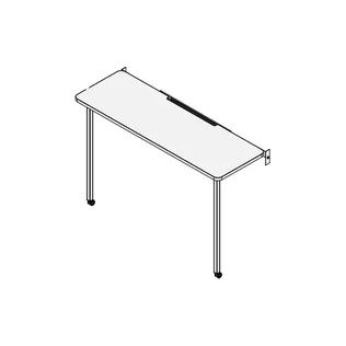 Inline Desk<br> 42 Tall x 24 Deep