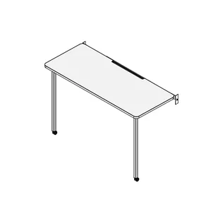 Inline Desk<br> 42 Tall x 30 Deep