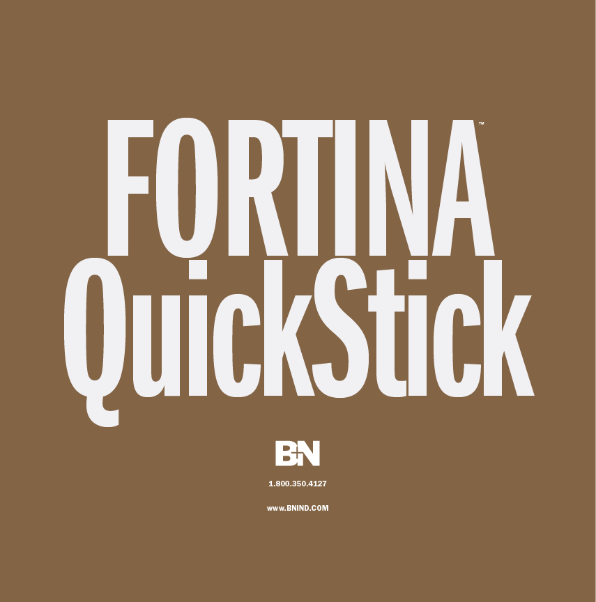 Fortina QuickStick Catalog